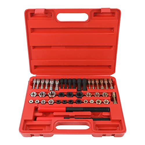 VKALTUL Juego de restauradores de rosca métrica de 42 piezas Cover