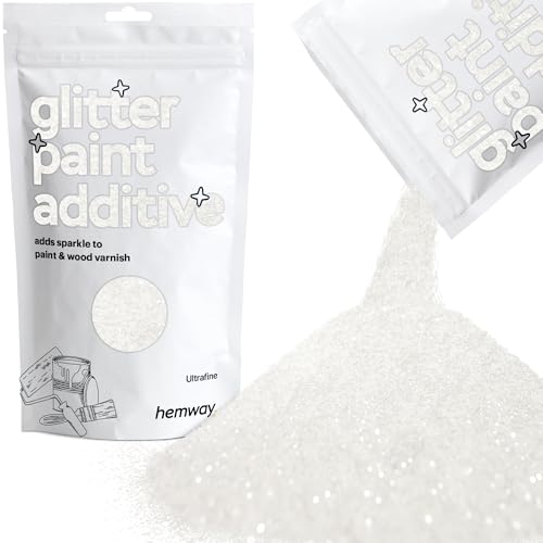 Glitter Paint for Walls Mother of Pearl Iridescent Additive Emulsion Latex Acrylic Sparkles Interior