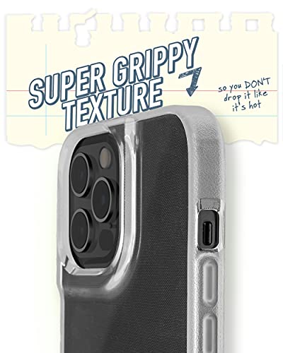 Image of Smartish iPhone 12 Pro Max Slim Case - Gripmunk [Lightweight + Protective] Thin Cover (Silk) - Nothin' to Hide