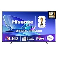Hisense 65 65E78QTUK QLED Smart AI TV - 4K Direct Lit Viewing, Quantum Dot Colour, Hi-View AI Engine, Dolby Vision, Dolby Atmos with Freely, Disney +, YouTube, Netflix