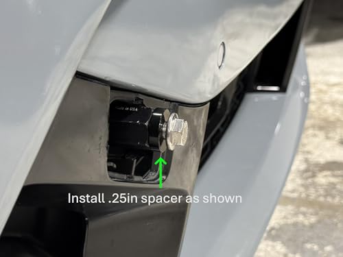 Image of CravenSpeed Platypus License Plate Mount Compatible with BMW X3 M 2022-2024 [G01 LCI] | No Drilling | Installs in Seconds | Made of Stainless Steel & Aluminum | Made in USA
