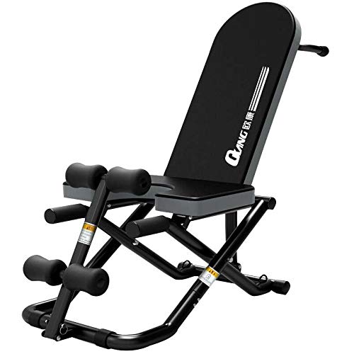 SHOUTAO Upside Down Machine, Multifunctional Upside Down Device, Indoor Abdomen Booster, Yoga Auxiliary Chair, 6-in-1 Supine Board, 150kg Load, Foldable Design, For People Who Love Fitness Roscloud@