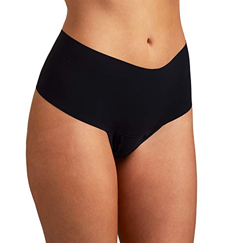 Image of hanky panky - BreatheSoft High Rise Thongs for Women | Microfibre Knit Underwear Panties, Lingerie | Sizes (XS-XL), 3 pack