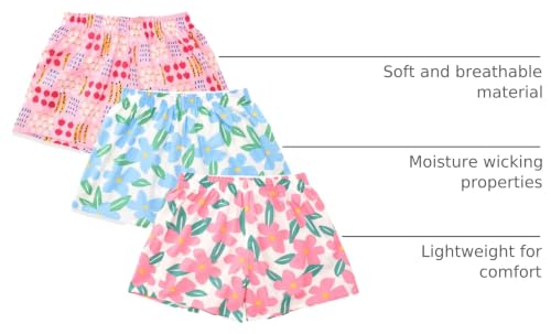 Image of Boxer Shorts for Women Gingham Sleep Y2k Printed Boxers Pj Boxer