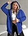 Zeagoo Hoodies For Women Zip Up Hoodie Oversized Sweatshirt Fleece Jackets Fall Winter Coats 2025 Fashion Royal Blue