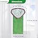 12 Pack 107313 Micro Filter Bags Replacement for ProTeam 10 Quart Backpack Vacuum: Super Coach Pro 10, GoFit 10, #107313 Open Triangular Collar