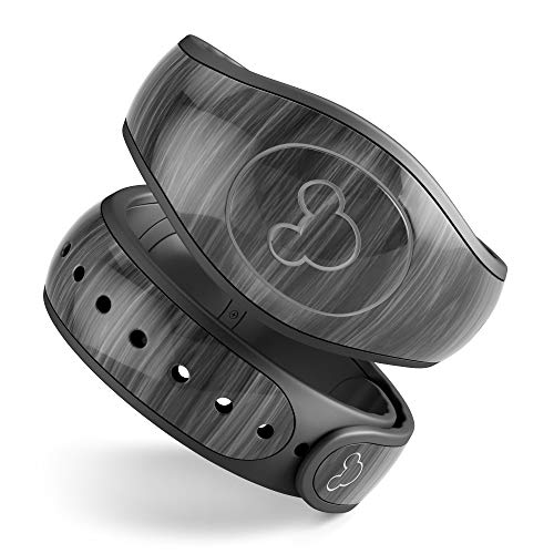 Design Skinz Dark Slate Wood Premium Vinyl Decal Wrap Cover for The Disney MagicBand+ (Fits MagicBand+ for Disney Parks)