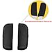 2 Pcs Car Seat Straps Shoulder Pads for Baby Stroller, Baby Stroller Seat Belt Strap Covers for Newborns Infants Kids, Baby Stroller Car Seat Strap Covers for Car Seats, Baby Stroller (Black)