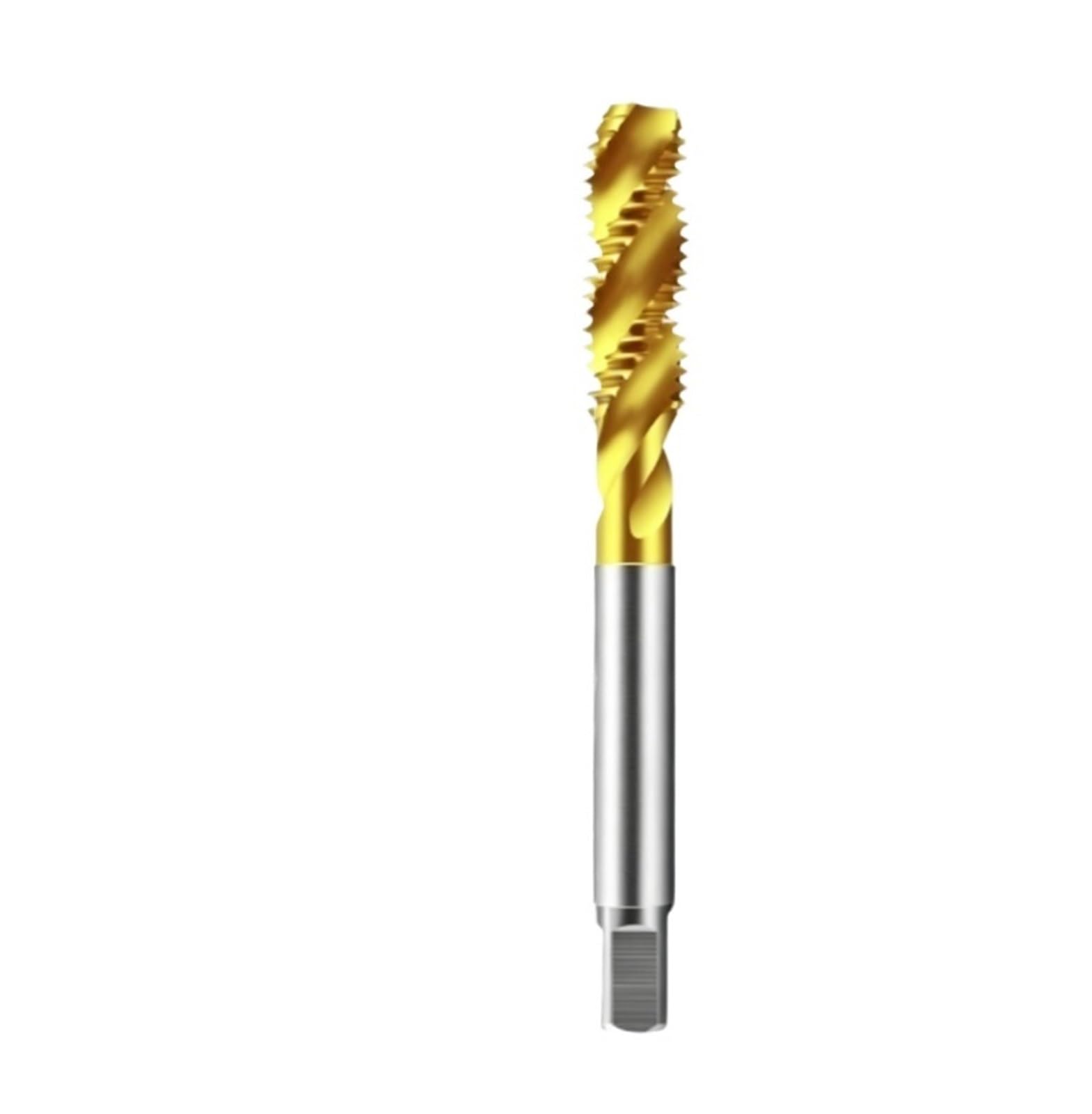 Grifo Estriado En Espiral Con Revestimiento, 1 Unidad, 0-801-64 10-48 1/4 3/8 1/2 9/16 3/4, Rosca De Tornillo Fino for Máquina | UNF9I16-18