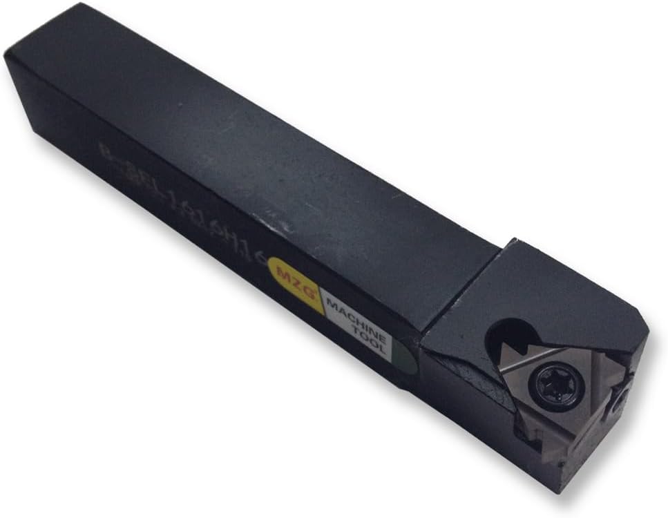 1pc 12 * 12 16 * 16 20 * 20 B-SEL2020K16 CNC Lathe Machining Cutter External Threaded Toolholder Threading Thread Turning Tools Holder (no Inserts)(B-SEL1212H16)