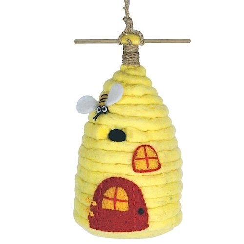 Wild Woolies Felt Birdhouse - Honey House
