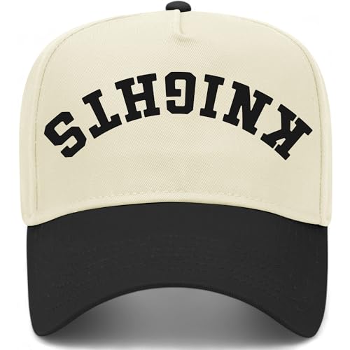 BROTHER TRUCKERS Knights Upside Down Hat (US Alpha One Size Black/Natural)