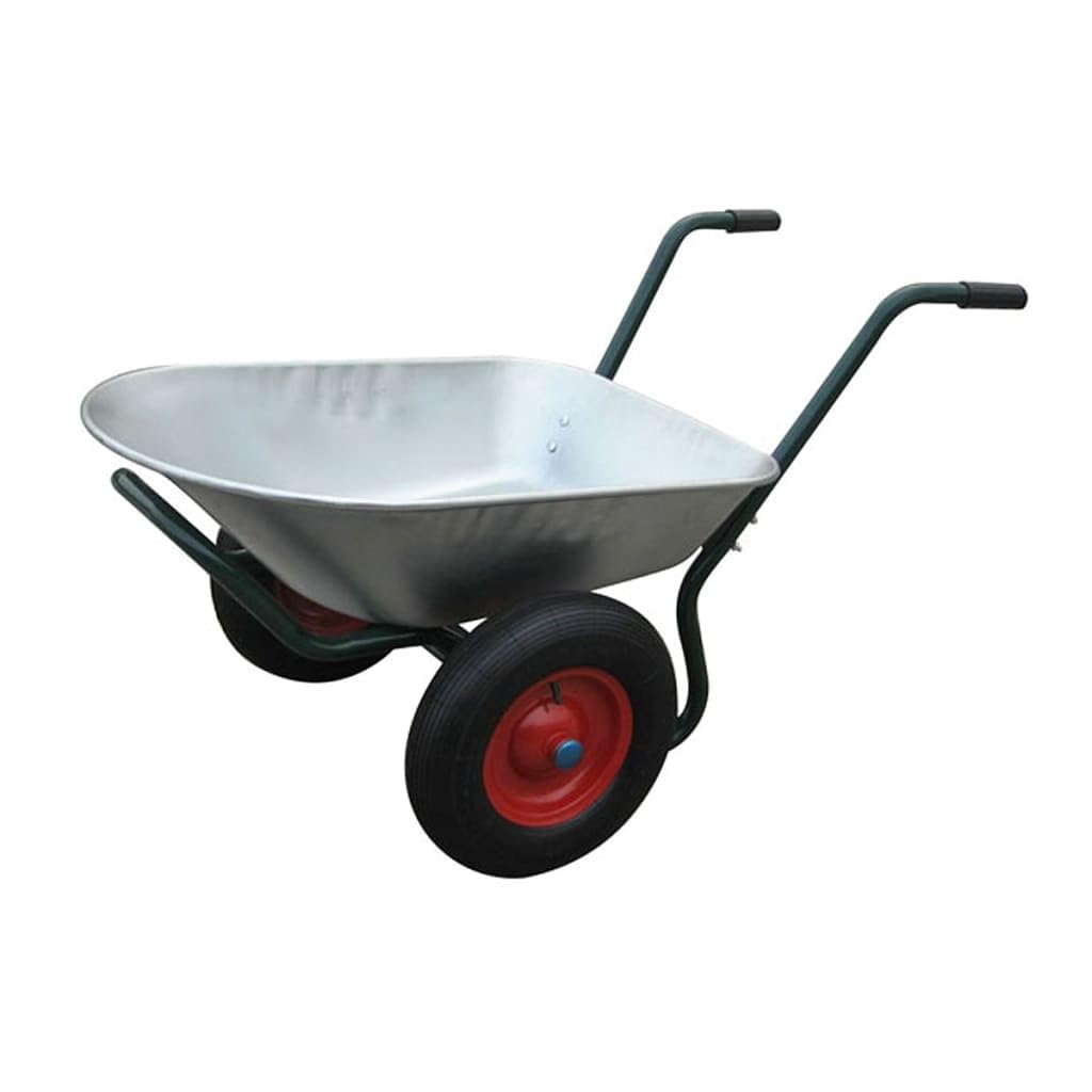 Arredamento Articolo Casa Attrezzo Giardinaggio Carriola Due Ruote 66 L--Fancino