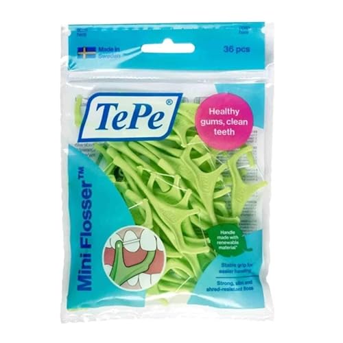 TePe GOOD Mini Flosser x36 bâtonnets fil dentaire écologique