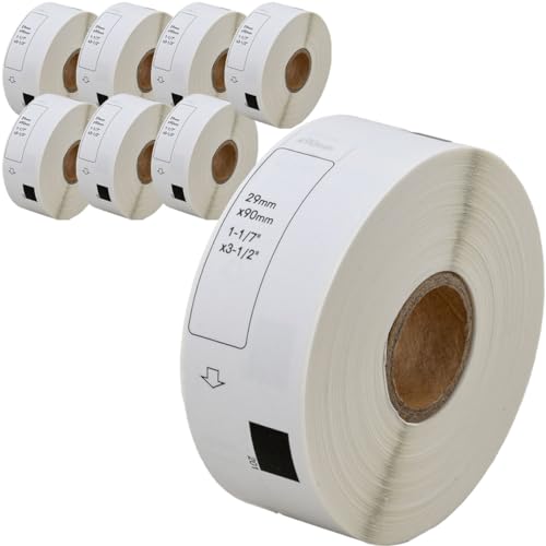 �y�݊����x��Labo�z DK-1201 �u���U�[ �݊� ���x�� 8���[���Z�b�g brother QL-820 / QL-1050 / QL-1115NWB ����