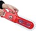 Cadeaux de mai avec son léger jouet de scie à chaîne de haute qualité, matériel ABS de scie à chaîne pour enfants pour enfants(red)