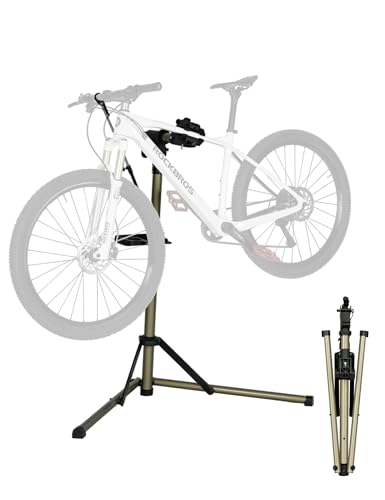 ROCKBROS Heavy Duty Bicycle & Ebike Aluminum Repair Stand Max 80 lbs