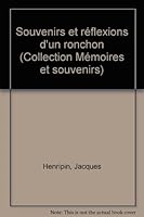 Souvenirs et reflexions d'un ronchon (Collection "Memoires et souvenirs") 2922245071 Book Cover