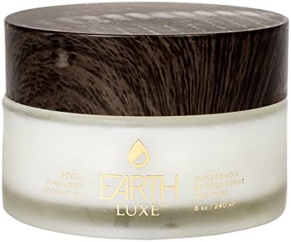 Earth Luxe 100% Pure Virgin Coconut Oil 8oz Jar
