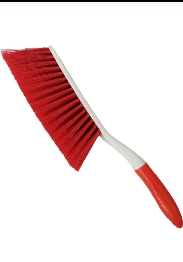 Multi-Purpose Cleaning Brush with Red Bristles, Ergonomic Handle for Carpet, Curtains, Car Interior, Sofa, Window Cleaning, Professional Home Cleaning Tool (1)-image-45