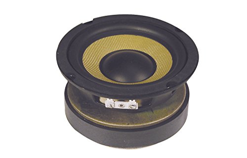 QTX Skytronic Kevlar13C - Subwoofer componente de 200W, Amarillo