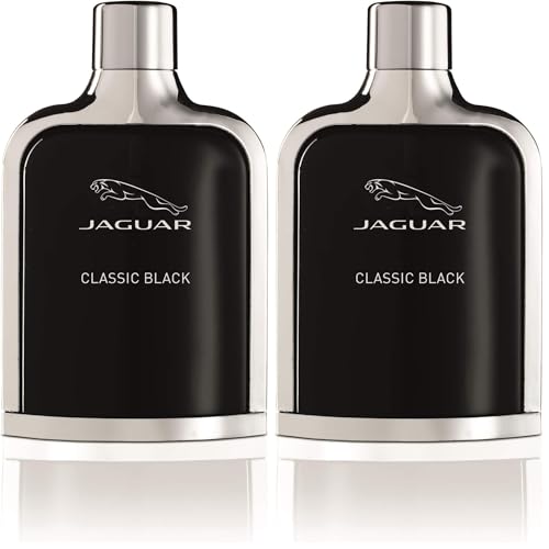 Image of Jaguar Black Men Eau de Toilette 100 ml (Pack of 2)