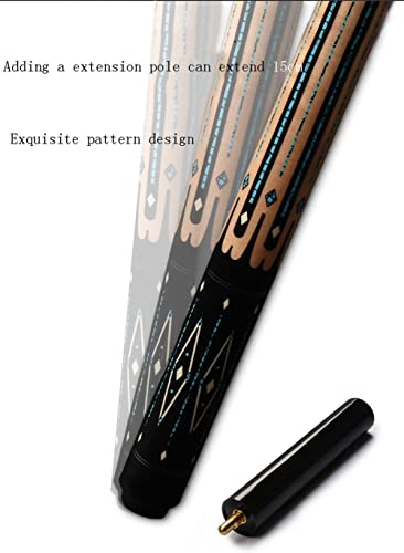 Taco de billar 57 pulgadas, madera de arce, punta 12.5 mm miniatura 5