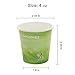 A+ DESIGN Special Green Grass Design Paper Hot Coffee Cups Eco-friendly,100% Blodegradable&Compostable (Green grass, 50 count, 4 oz) 3