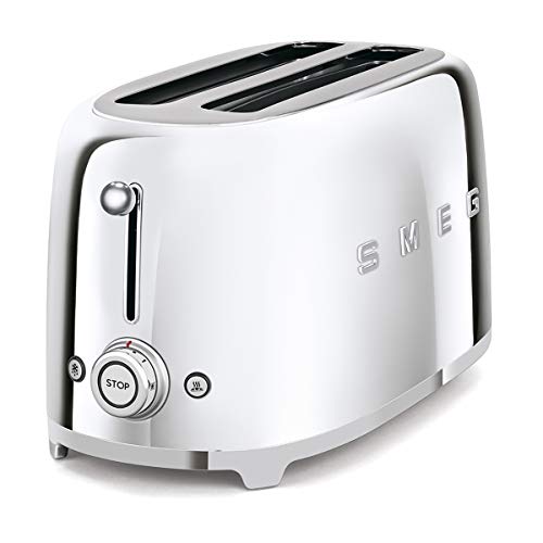 Smeg TSF02SSEU Toaster 4 Scheiben, chrom – Bild 3