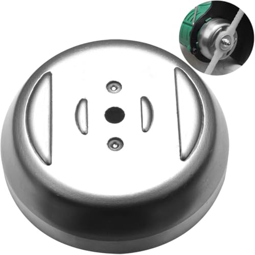 AIMPGSTL 6 inch Steel Wire Weed Brush Cutter Trimmer Head Electric Weed Blades Head Wired Trimmer Head Replacement Weed Wackers Attachment for Electric Cordless String Trimmers, Weed Wrecker