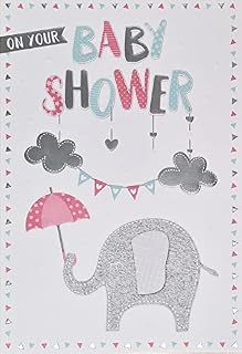 Greeting Card - Baby Shower - Cute Elephant