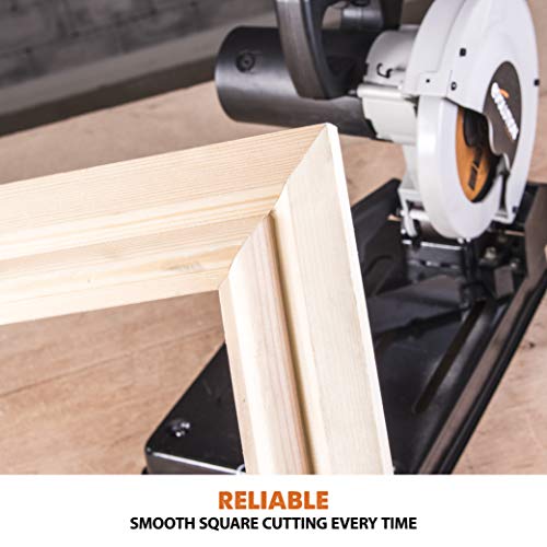 Evolution Rage 4-185mm Universal-Kappsäge - für Stahl, Aluminium, Holz, Kunststoff & mehr - inkl. Mehrzweckblatt – Bild 6