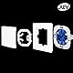 REV Matrix, Abdeckung Telefondose - TAE Dose, weiss-matt