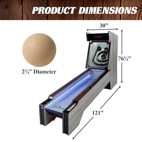 Image of Barrington Roll and Score Multiple Styles Roll & Score Classic Arcade Game Collection, Durable & Stylish Designs with Game Balls, Perfect for Family Game Rooms