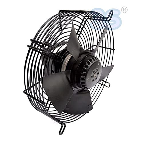 Omnia components - ventilatore assiale aspirante 300 mm 90 w 220 v - con motore e griglia