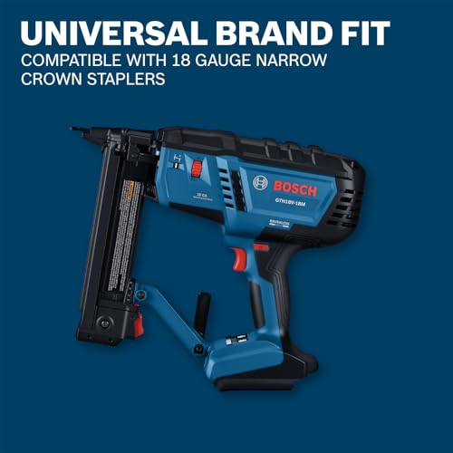 Image of Bosch GTH18G100GV - 1 in. 18ga Narrow Crown Staples (5000 Per Box)