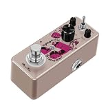 IOppWin Acoustic Guitar Simulator Pedal - Electric-to-Acoustic Conversion, 3 Cabinet Modes (Piezo/Standard/Jumbo), Metal Housing, True Bypass