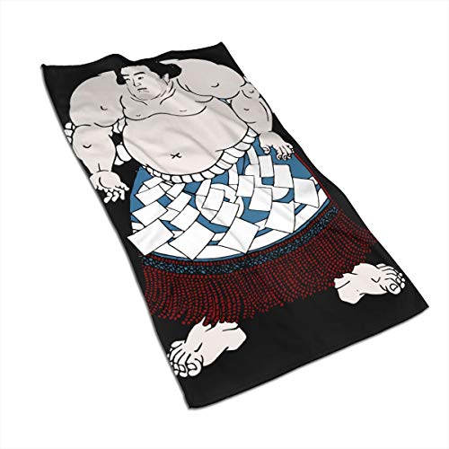 雲龍久吉 横綱 大相撲 浮世絵 幕末四強 フェイスタオル タオル ホテルタオル 心地よい肌触り 吸水速乾 抗菌防臭 家庭用 ホテル スポーツ (サイズ 40*70cm)