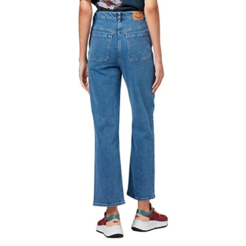 Paul Smith Ps Women's Wide Leg Cropped Jeans2
