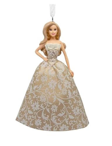 Hallmark Mattel Holiday Barbie 2025 Christmas Ornament, Gifts for Barbie Fans