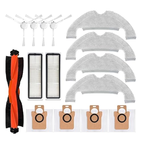 Accessoires Xiaomi X10 avec brosse brosse latérale filtre HEPA sac