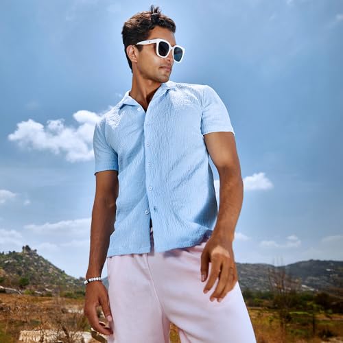 Image of Campus Sutra Men's Regular Fit Shirt