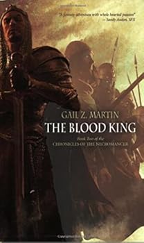 Mass Market Paperback The Blood King (Chronicles of the Necromancer, Book 2) Book