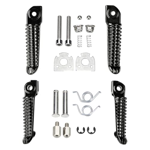 Repose-pieds et arrière de moto YZF R1 R6 kit en alliage durable