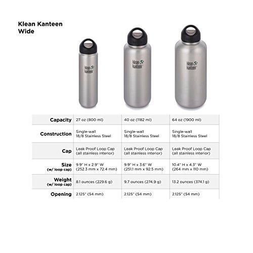 Klean Kanteen 1182 ml Kanteen Wide - Image 3
