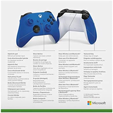 Xbox Wireless Controller  Shock Blue