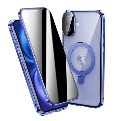 MagsafeΉ iPhone16 P[X ̂h~ SʃJo[ O X^h@\ JYی tJo[ tیKX ACtH16 OP[X ʃJo[,Eg}