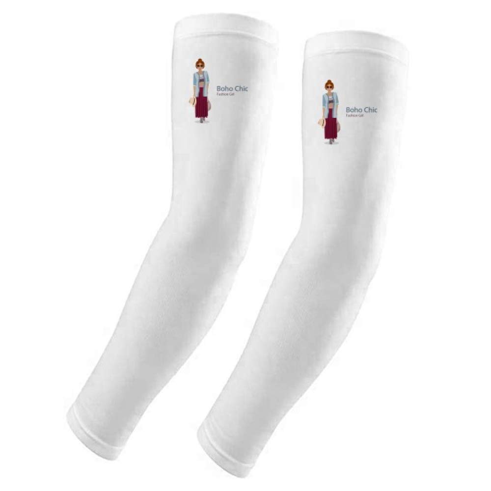 Funda para brazo con protección solar UV DIYthinker Bohe Mia Wind manguito textil 5