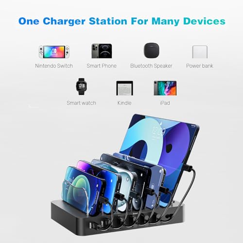 68W 6-Port Charging Station: 8% Off for Apple Devices - Image 6