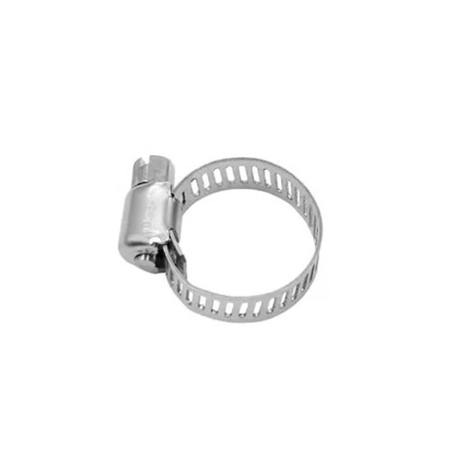 Brides de tuyau d’entraînement réglables, Colliers de serrage en acier inoxydable, paquet de 10/20/30, plusieurs tailles(20PCS 16-25mm)